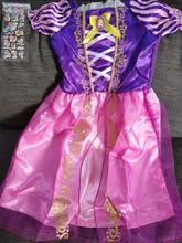 Rapunzel-Dress Clothing Princess-Costume Sofia Cosplay Vestidos Birthday-Party Girls
