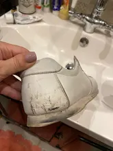 Limpiador de Zapatos blanco, herramienta de limpieza de esmalte refrescante para zapatillas de cuero informales, cepillos de zapatos TB, 1 ud.