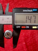 Interruptor de botón electrónico de aleación de Zinc de 12mm, interruptor de apagado, bloqueo de teléfono, interruptor de alimentación de seguridad, terminales tubulares + 2 llaves, 2 posiciones