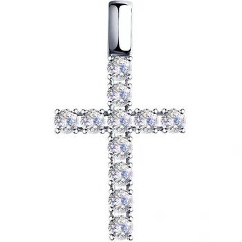 

Sokolov pendant with 11 cubic zirconia White Gold