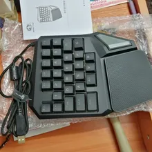 Game Keyboard Keypad Laptop Programmable-Keys One-Hand-Ergonomic Delux T9 PUBG Gaming