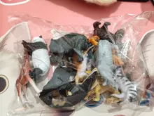 Conjunto de estatuillas de animales de Safari para niños, 12 Uds., figuras de animales de la selva, juguetes educativos, suministros de fiesta