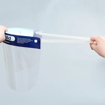 

50pcs Civil Use Protective Mask New Adjustment Stretch Protective mask PET Anti-Fog Protective Mask