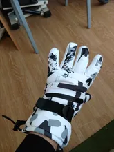 Snowboard Gloves Motorcycle Waterproof Winter Touch-Screen Warm Ultralight Fleece Professional