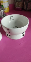 Container Pet-Bowl Pet-Feeder Pets Ceramic Dog Drinking-Feeding Cat Cute Cartoon 1PC