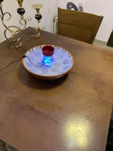 Fogger Air-Humidifier Pond-Atomizer Ultrasonic-Mist-Maker Water-Fountain 24V 12 LED 