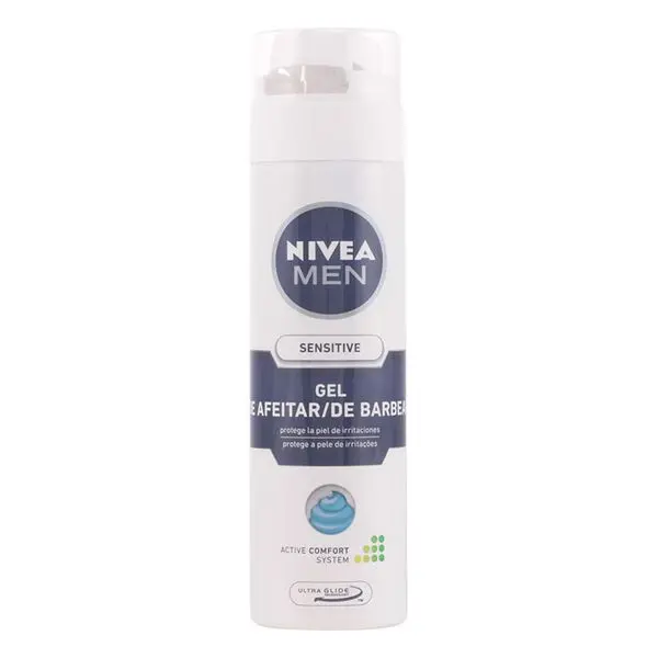 Гель для бритья для мужчин Sensitive Nivea