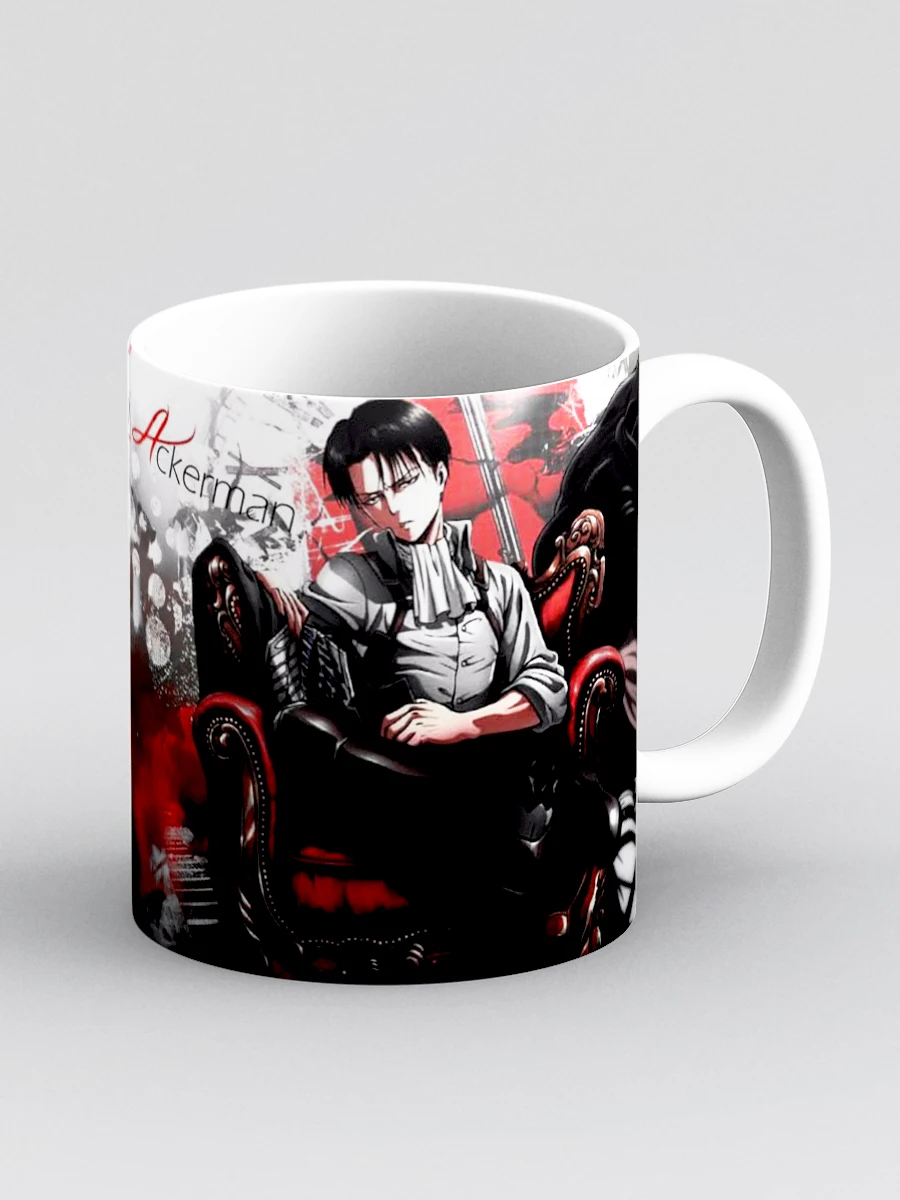 Кружка &quotАниме. Атака титанов. Леви Аккерман. Attack on Titan (два образа)&quot | Дом и сад
