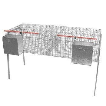 

Gomez and Crespo. Economic rabbit cage 8 with 1 floor and 2 fattening cubicles. Drinker to choose from a hunter and pacifier