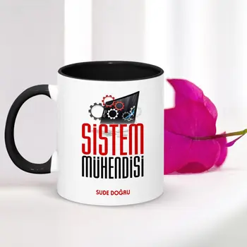

Personalized Professional System Engineer Black Mug Cup-002