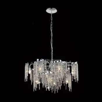 

Cl325121 Rita Chrome + prozr. St-K chandelier