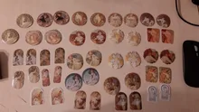 46 unids/pack Mucha pintura pegatina de papel para decoración pegatinas Diy tu álbum de recortes diario etiqueta engomada de la etiqueta
