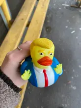 Juguetes de baño para bebés, pato de goma con sonido de pato amarillo, flotante al agua, ducha