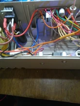 Mini Digital voltímetro amperímetro DC 100V 10A Panel Amp voltios medidor de corriente de voltaje Detector comprobador de 0,56 de doble LED pantalla Auto