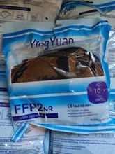 Mascarilla de 5 capas KN95 con filtro FPP2, máscara respirador reutilizable FFP2, 1-200 piezas