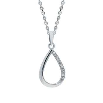 

Silver Pendant with cubic zirconia sunlight sample 925