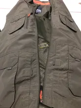 Casuales al aire libre de los hombres chaleco Multi-bolsillos cremallera chaquetas sin mangas Hombre fotografía pesca hombre militar turismo deriva chalecos