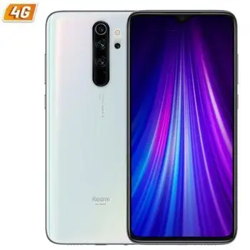 Перейти на Алиэкспресс и купить Смартфон Мобильный телефон XIAOMI REDMI NOTE 8 PRO WHITE PEARL-6,53 смартфон Мобильная телефония