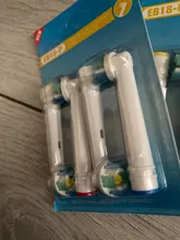 8 Uds cabezas de cepillo de dientes de reemplazo para Oral B 3D Whiting cabezas de cepillo de dientes Braun cabezales de cepillo de dientes eléctrico para Oral B Dropshipping. Exclusivo.