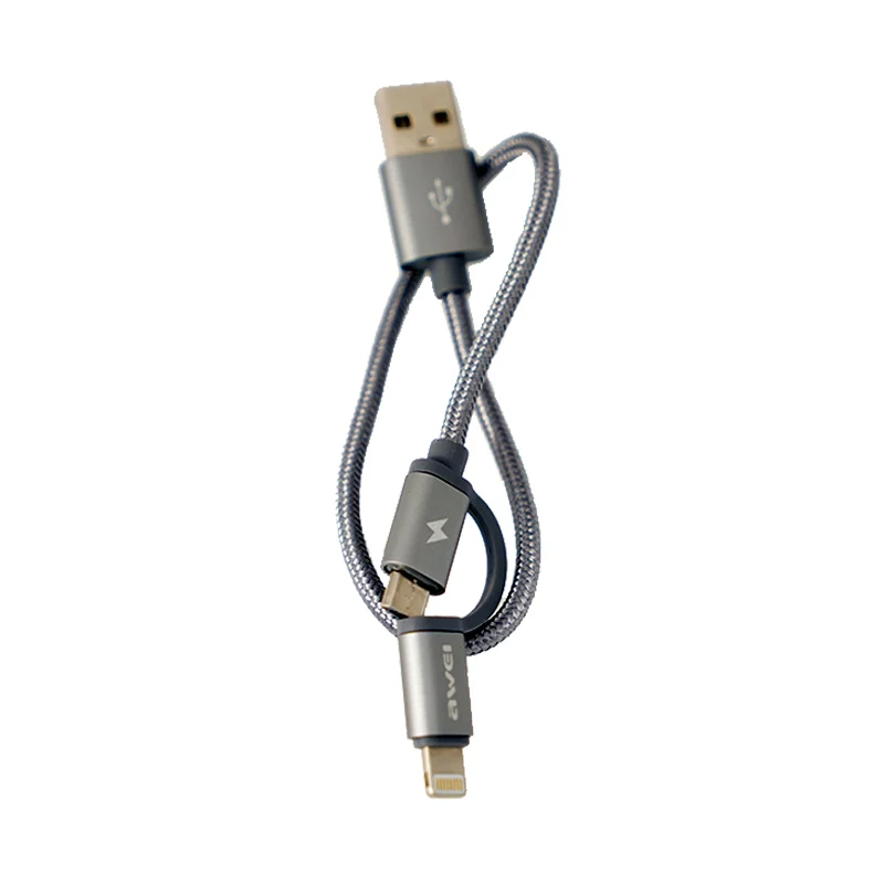 Кабель USB-microUSB/usb type-C(CL-990