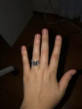 Foxanry-anillos de mariposa de Plata de Ley 925 para mujer, joyería fina Vintage Punk, accesorios para fiesta de cumpleaños, regalos