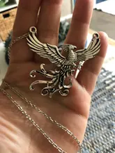 Dongsheng. De moda joyería Dumbledore para Phoenix Fawkes colgante pájaro inmortal collar de Phoenix de moda regalo para los Fans -30