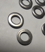 1/100 Uds arandela plana M2 M2.5 M3 M4 M5 M6 M8 M10 M12 M14 M16 M18 M20 M22 M27 inoxidable arandelas de acero arandela juntas DIN125