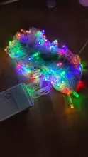 Led-String Garland Waterproof Lamp Wedding/party-Decoration 220v Outdoor 9-Colors 10M