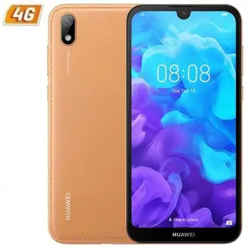 

MOBILE SMARTPHONE HUAWEI Y5 2019 AMBER BROWN - 5.71 '/14.5CM-CAMERA 13/5MP - QC 2.0GHZ - 16GB - 2GB RAM - ANDROID 9 - 4G - DUA