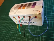 Flexible Silicone Wire Stranded-Wire Electrical-Line Copper 5-Color 20/18awg Mix-Package