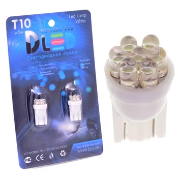 

1pcs LED Car Lamp T10 - W5W - 7 Dip-Led