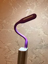 Portable Mini USB Light Ultra Bright Flexible DC5V 1.2W LED Lamp Booking Light with USB