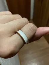 SHOUMAN-anillo de acero inoxidable 316L con abalorio para mujer, sortija con grabado personalizado, Color oro rosa, Blanco, Negro, para hombre y mujer