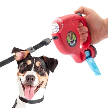 

Dog Lead with LED and Bags 5 m