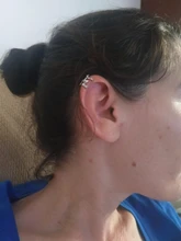 Pendientes de Clip de rana para mujer, de Color plateado, sin Piercing, cartílago falso, joyería bonita, 1 Uds., 2021