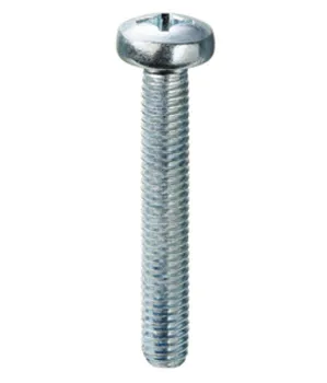 

100 PCS Of SCREWS METAL HEAD CYLINDRICAL 8X60 ZINC.