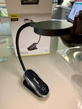 Baseus Led Desk Lamp Clip-On Night Light Reading Computer Keyboard illuminated Eye Protection