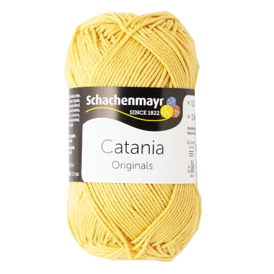 Schachenmayr Catania Originals %100 Cotton Yarn Knitting Crochet High Quality Natural Lace Thread Amigurumi Kid Craft Wool Toy