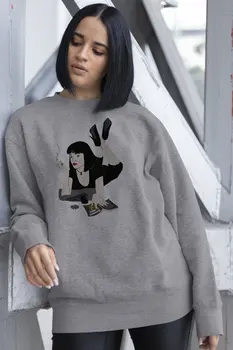 

Angemiel Wear Pulp Fiction Women Sweatshirts