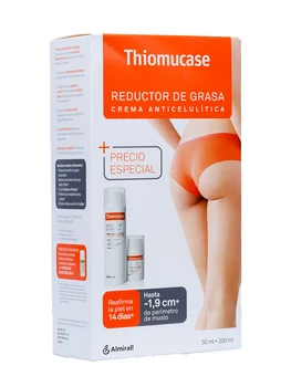 

Thiomucase anti-cellulite cream 200 + 50 ml removes fat and firms the skin