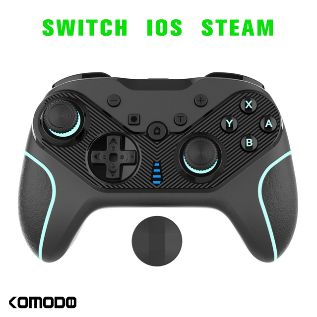 Controller Wireless Pro Controller for NS steam ios Remote Gamepad with Joystick Adjustable Turbo Vibration Ergonomic Non