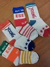 4 par/lote NIÑOS Calcetines de suave algodón niño niña bebé de medias deportivas a la moda Otoño primavera para Children3-12 años WMS005