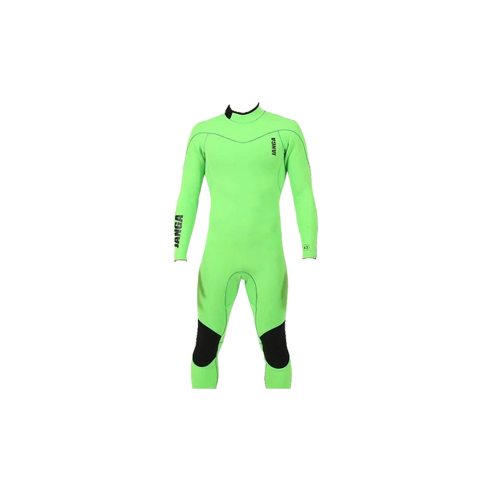 Гидрокостюм мужской Janga School Suits FS Neon Green 4/3|Комбинезоны| |