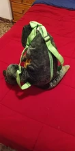 Mochila 3D de dinosaurio para padres e hijos, bonita mochila de felpa con viñetas de animales, bolsa de dinosaurios, regalo para niños