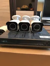 Reolink Smart 4k sistema de cámaras de seguridad PoE 24/7 Grabación HDD de 2TB/persona de detección de vehículos 8MP grabadora de video RLK8-810B4-A