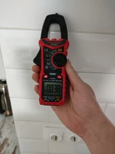 Habotest HT206D AC DC 600V 600A Ohm, Hz temperatura medidor de pinza Digital multímetro pinza amperimetrica