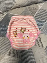 Reusable Nappies Cloth-Diaper Training-Pants Changing Baby Children Panties Cotton 2pc