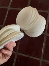 Alimentación reutilizables lavables discos de algodón para pecho lactancia algodón suave y cómodo absorbente bebé la lactancia materna de mama almohadillas