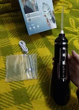 Waterpulse-irrigador Dental V500 portátil, dispositivo de limpieza Dental inalámbrico, con chorro de irrigación, 4 modos, 200ml, resistente al agua