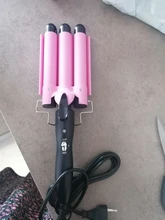 Rizador de pelo profesional de cerámica, rizador de pelo de Triple barril, herramientas de estilismo